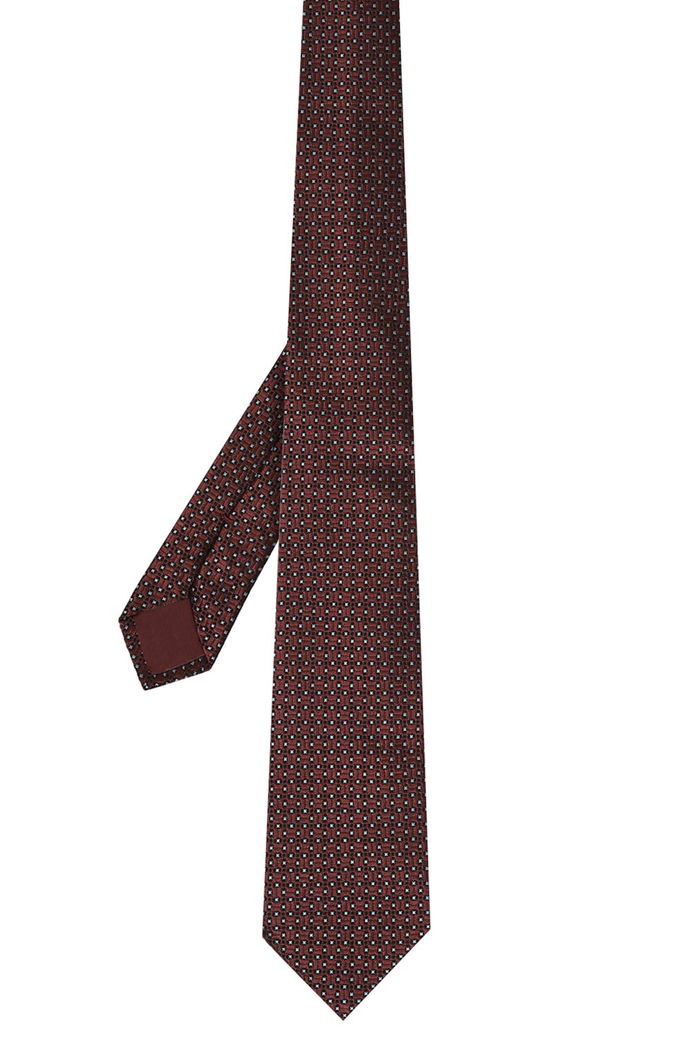 Шелковый галстук EMPORIO ARMANI бордового цвета по цене 16650 руб., арт. 340275/4R644, фото 3 Шелковый галстук EMPORIO ARMANI, арт. 340275/4R644, фото 3