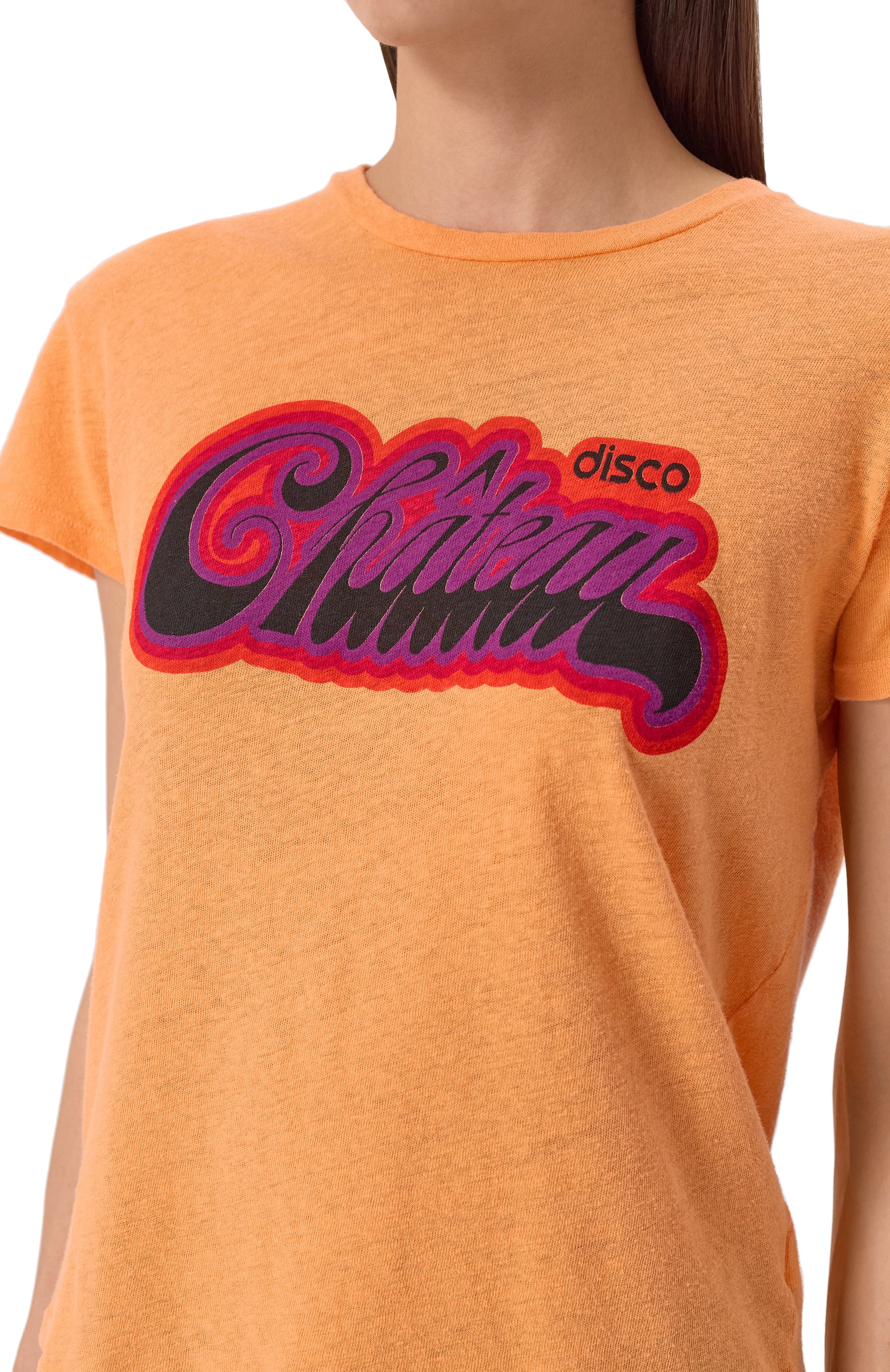 Футболка из хлопка и льна MOTHER, арт. 8591-483/H1, фото 5