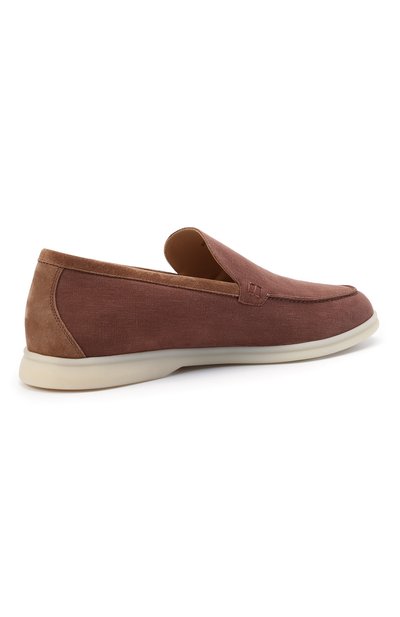 Текстильные лоферы summer walk LORO PIANA, арт. FAL6177, фото 4