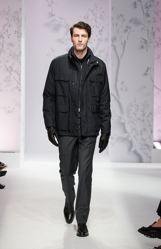 Шерстяная рубашка Dolce & Gabbana G5MD1T/FU21Q Чёрный  G5MD1T/FU21Q Фото 7