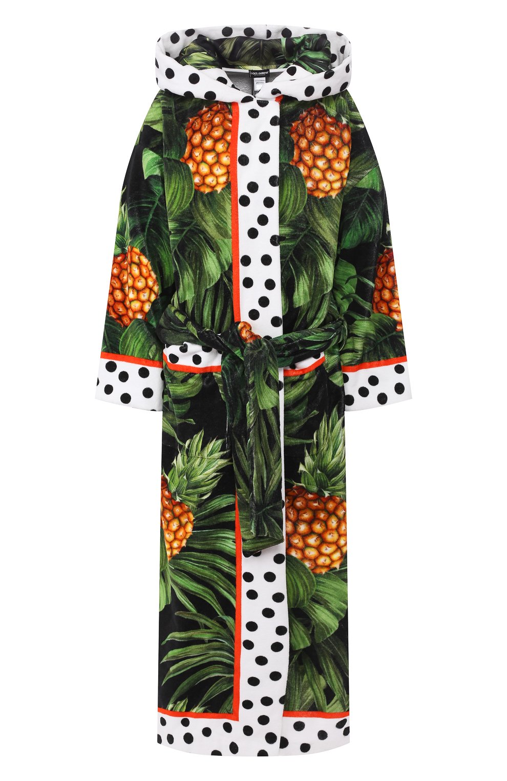 Хлопковый халат DOLCE & GABBANA, арт. 00A03J/FP6NA, фото 1