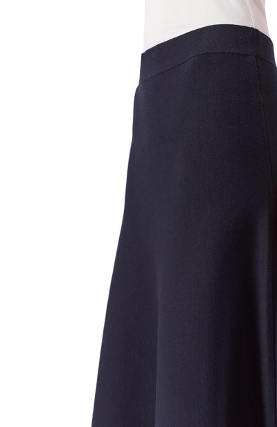 Юбка из вискозы MAX MARA STUDIO синего цвета по цене 46050 руб., арт. GIUSY, фото 5 Юбка из вискозы MAX MARA STUDIO, арт. GIUSY, фото 5