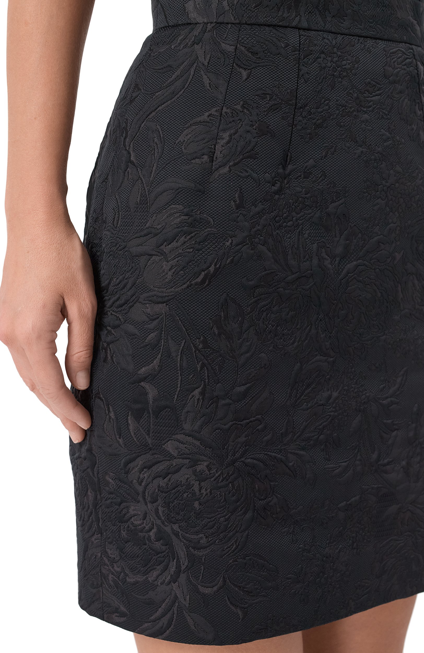 Юбка из хлопка и шелка DOLCE & GABBANA, арт. F4C2JT/HJMRF, фото 5