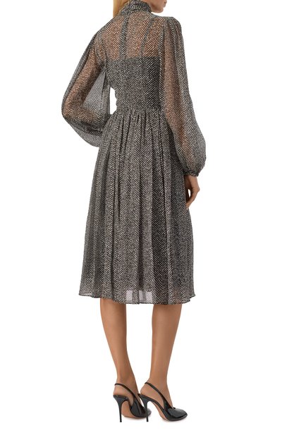 Шелковое платье DOLCE & GABBANA, арт. F6JLJT/IS1ZN, фото 3