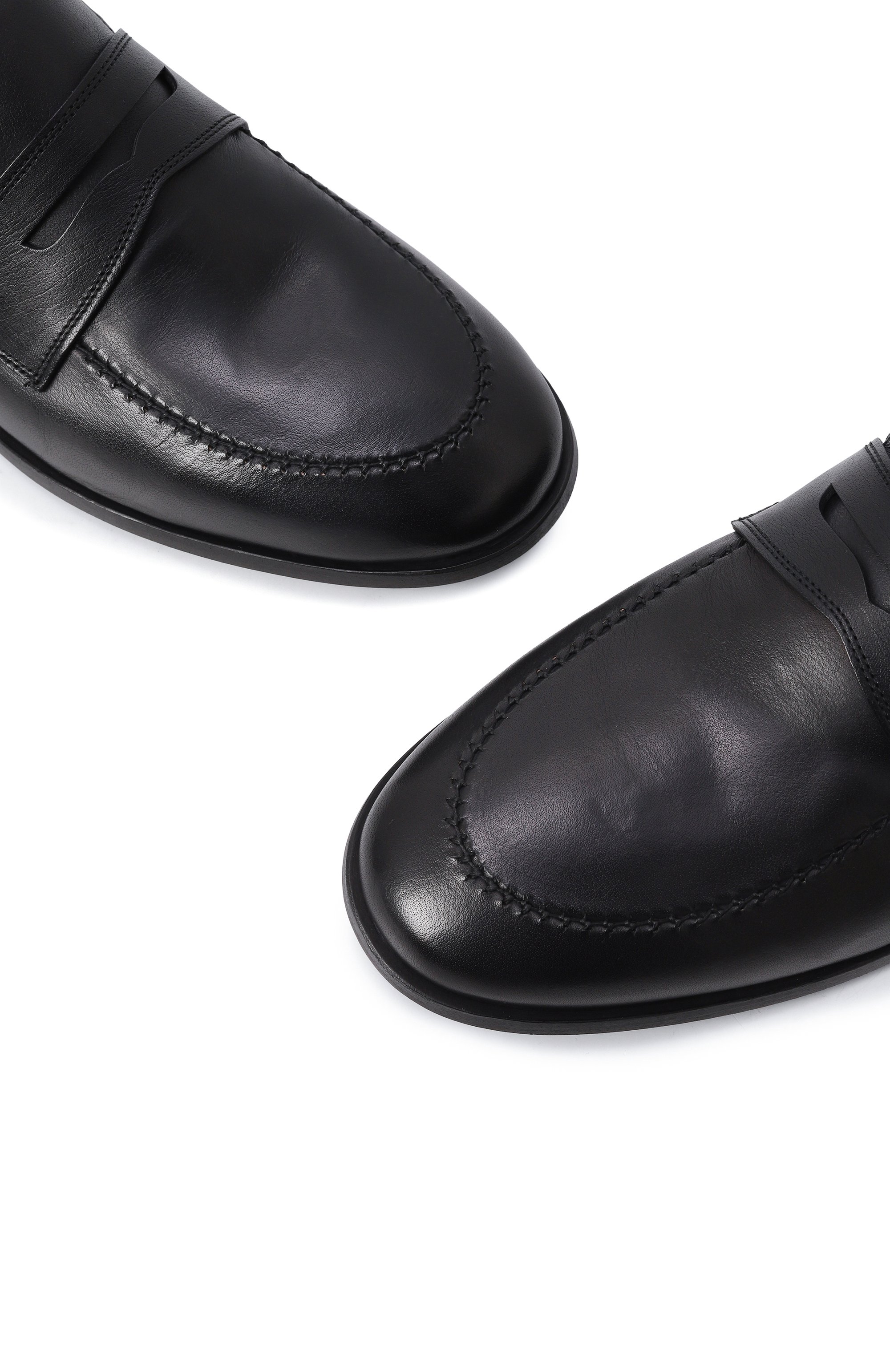 Кожаные пенни-лоферы PANTANETTI, арт. 18572D, фото 7