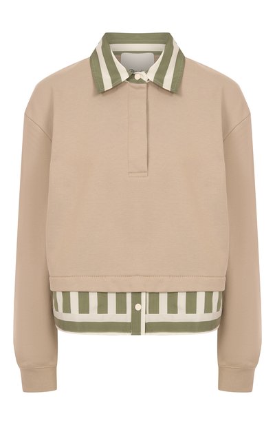 Женский хлопковое поло 3.1 PHILLIP LIM, арт. P251-10324UFT