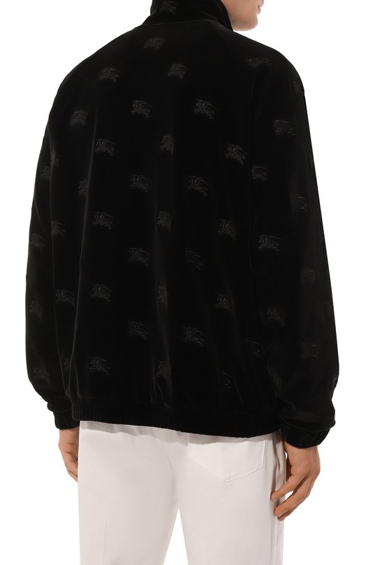 Хлопковая толстовка Burberry 8069998 Чёрный  8069998 Фото 4