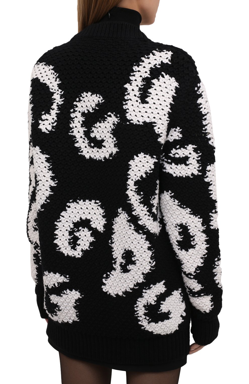 Кардиган из шерсти и кашемира DOLCE & GABBANA, арт. FXE07T/JCMG9, фото 4