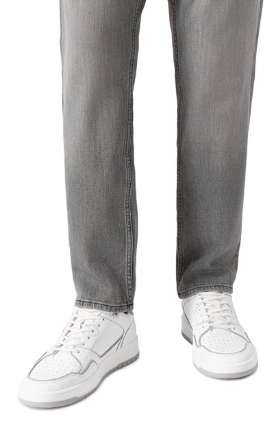 Кожаные кеды los angeles BOGNER белого цвета по цене 43150 руб., арт. 12620245, фото 3 Кожаные кеды los angeles BOGNER, арт. 12620245, фото 3