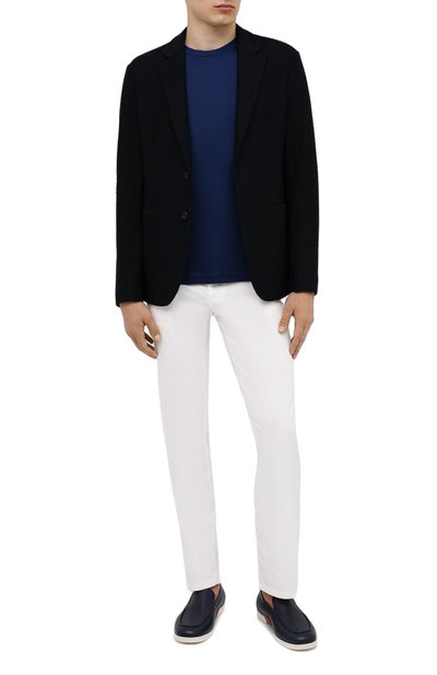 Хлопковая футболка GIORGIO ARMANI, арт. 3HSM72/SJTKZ, фото 2