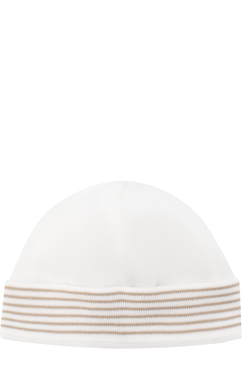 Хлопковая шапка с контрастной отделкой LORO PIANA, арт. FAG3948, фото 1