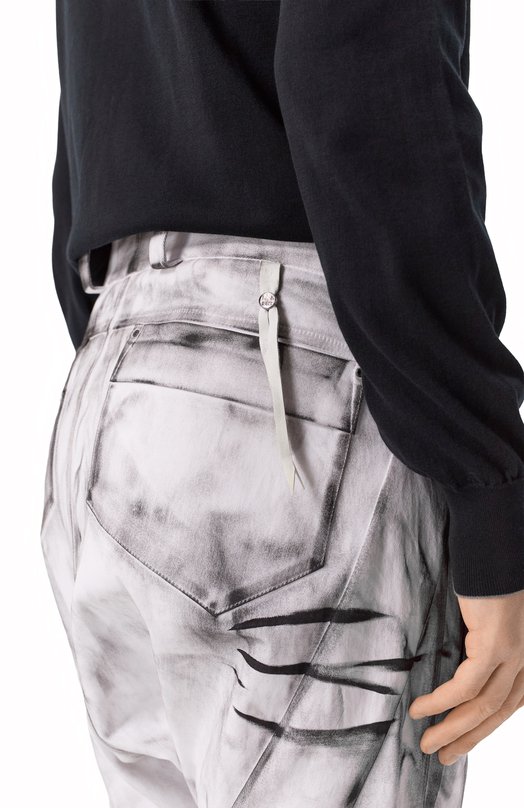 Хлопковые брюки 139Dec PN381-W Серый  PN381-W Фото 5