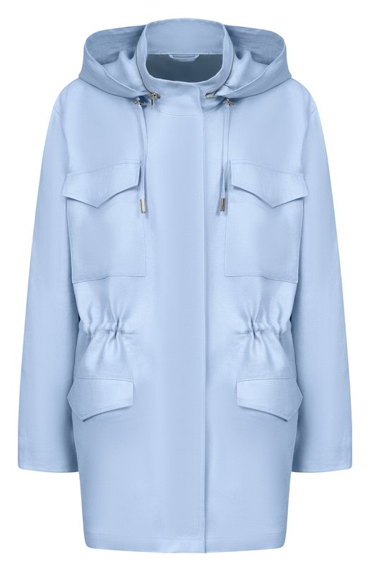 Льняная парка MVST M26.2PW.0024/T30 Голубой M26.2PW.0024/T30