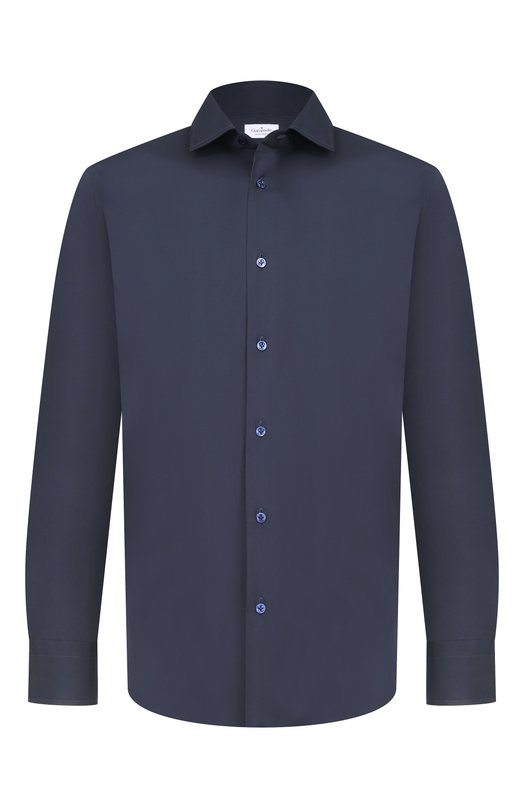 Хлопковая сорочка Giampaolo 908/TS44337 Синий 908/TS44337