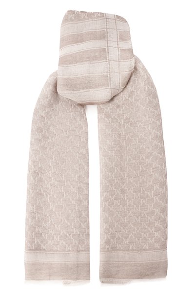 Женский шарф из шерсти и шелка MAX MARA, арт. MXA0RA