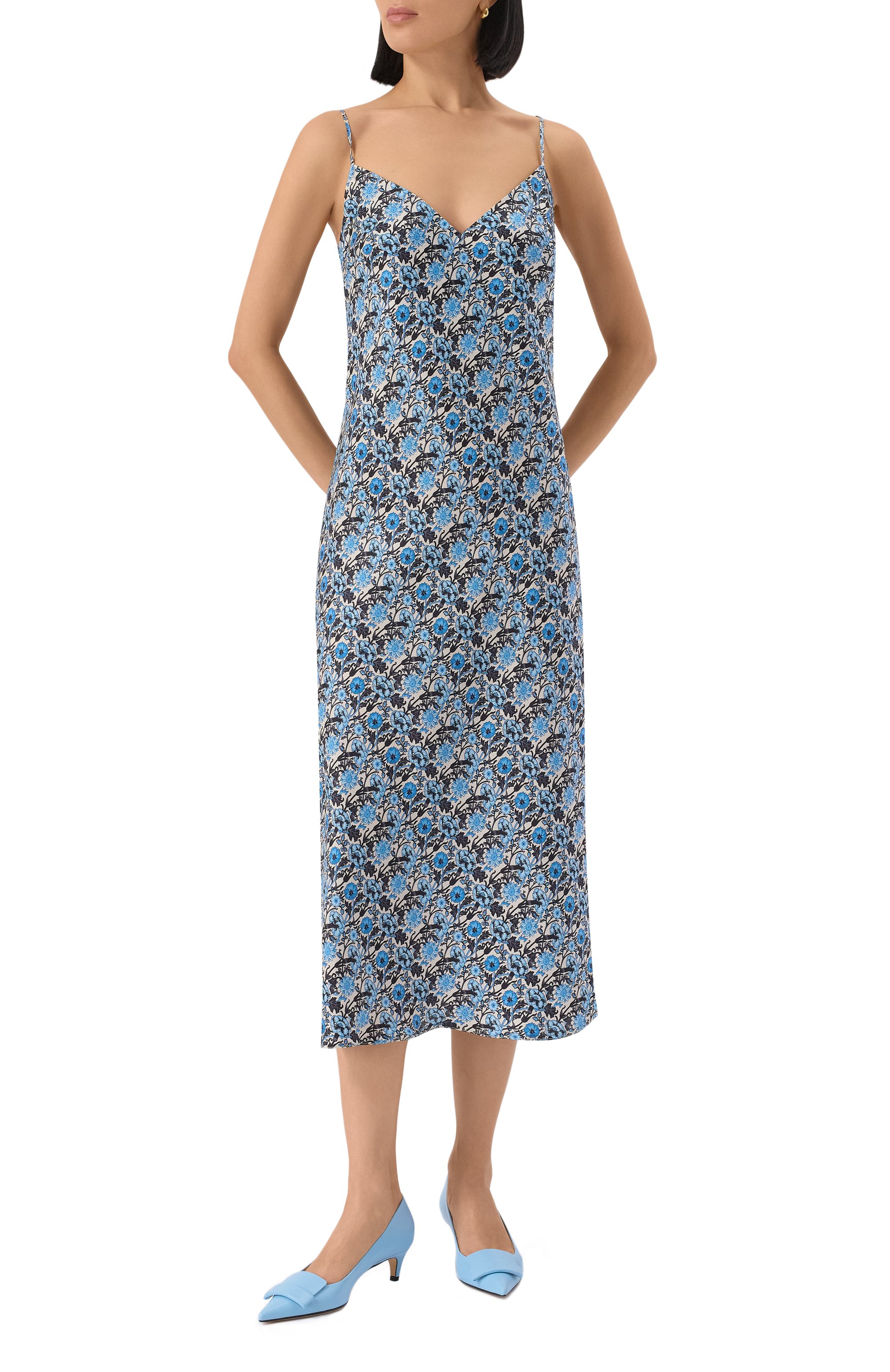 Шелковое платье NOBLE&BRULEE, арт. NB04/290623/4056, фото 3