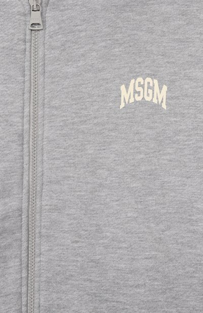 Хлопковая толстовка MSGM KIDS, арт. F6MSJGZH032, фото 3