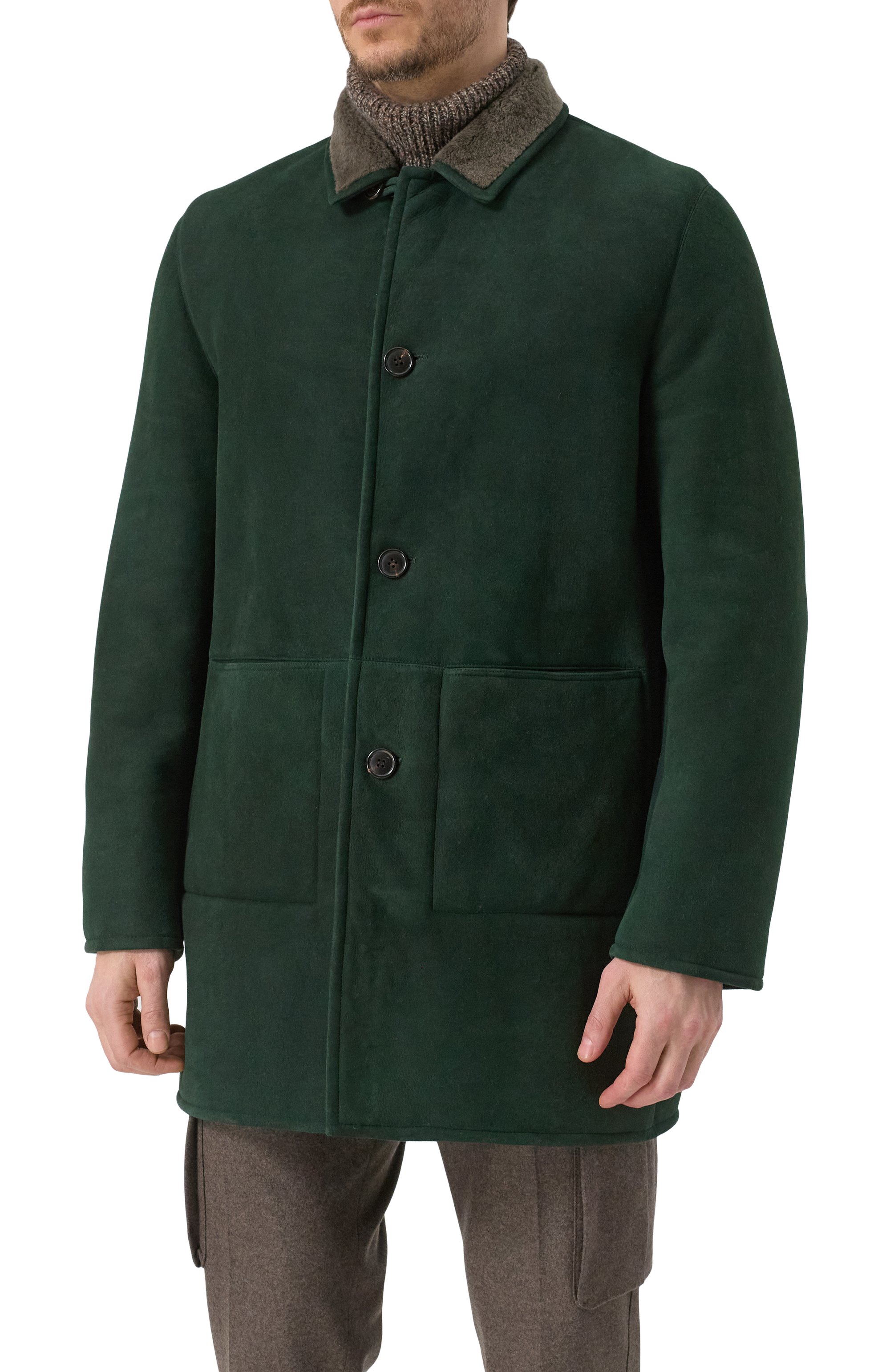 Дубленка из овчины MVST, арт. L0UIS/253-00/58, фото 3