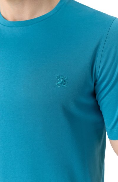 Хлопковая футболка ZILLI, арт. TSR02AM0100VLE000, фото 5