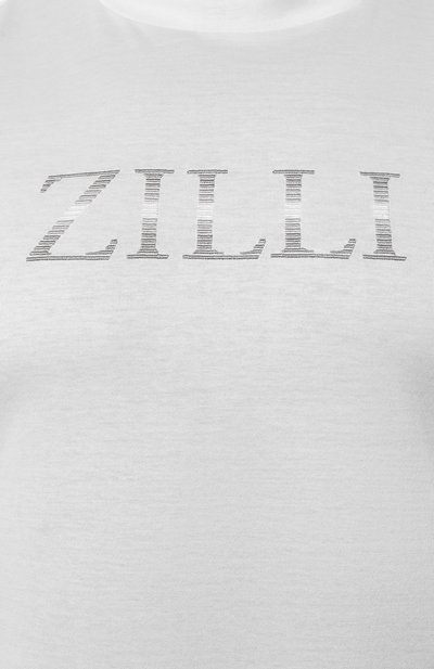 Хлопковая футболка ZILLI, арт. TSR001M0110VZSD00/62, фото 5