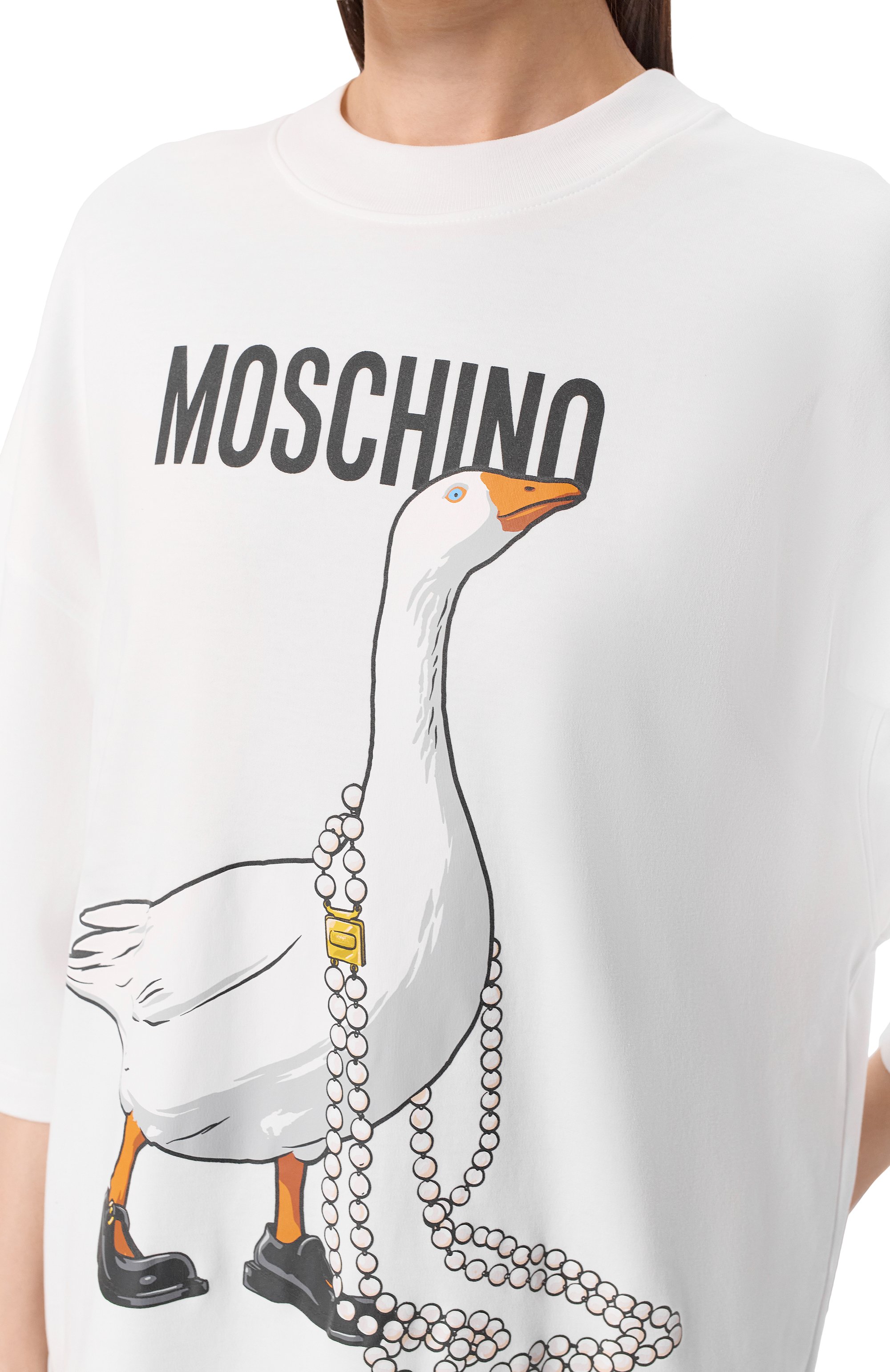 Хлопковое платье MOSCHINO, арт. V0440/0542, фото 4