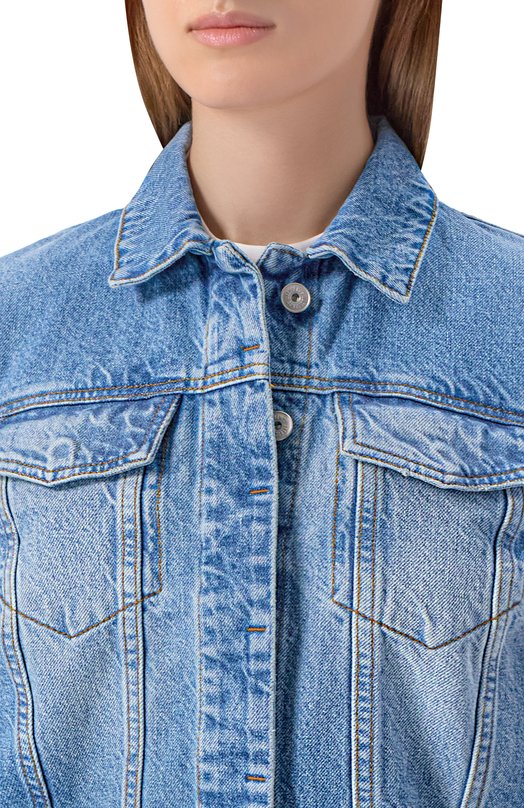 Джинсовая куртка Jacquemus 25HJAW00112/AD00038 Голубой  25HJAW00112/AD00038 Фото 5