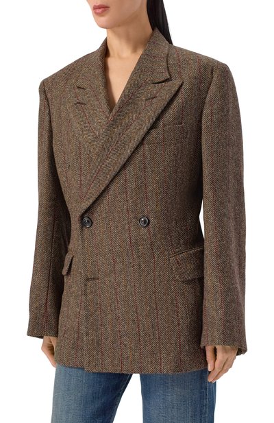 Шерстяной жакет MAISON MARGIELA, арт. S29BN0413/M35607, фото 3