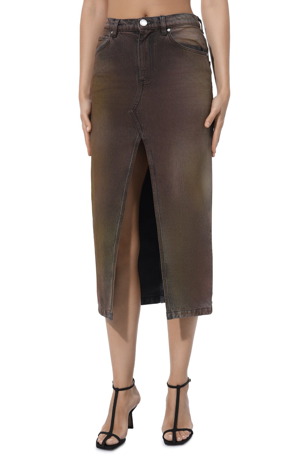 Джинсовая юбка PINKO, арт. 103916/A22F, фото 3