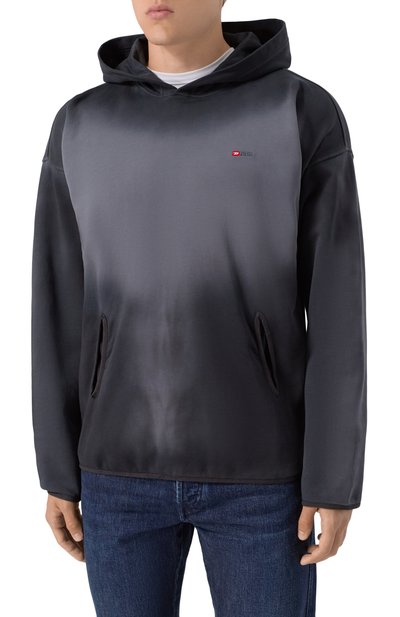 Хлопковое худи DIESEL, арт. A19295/0PKAM, фото 3