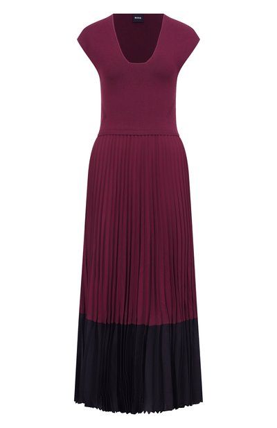 Женское комбинированное платье BOSS, арт. 50549110