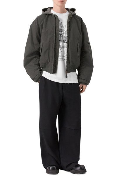 Мужская хлопковый лонгслив GALLERY DEPT., арт. T0P005/C0TT0N