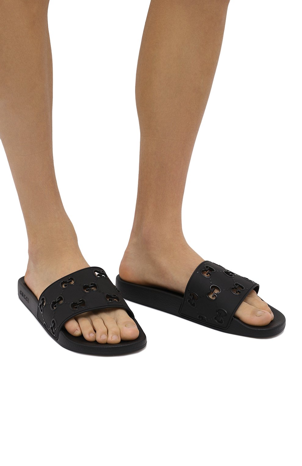 Резиновые шлепанцы GUCCI, арт. 575957/JDR00, фото 3