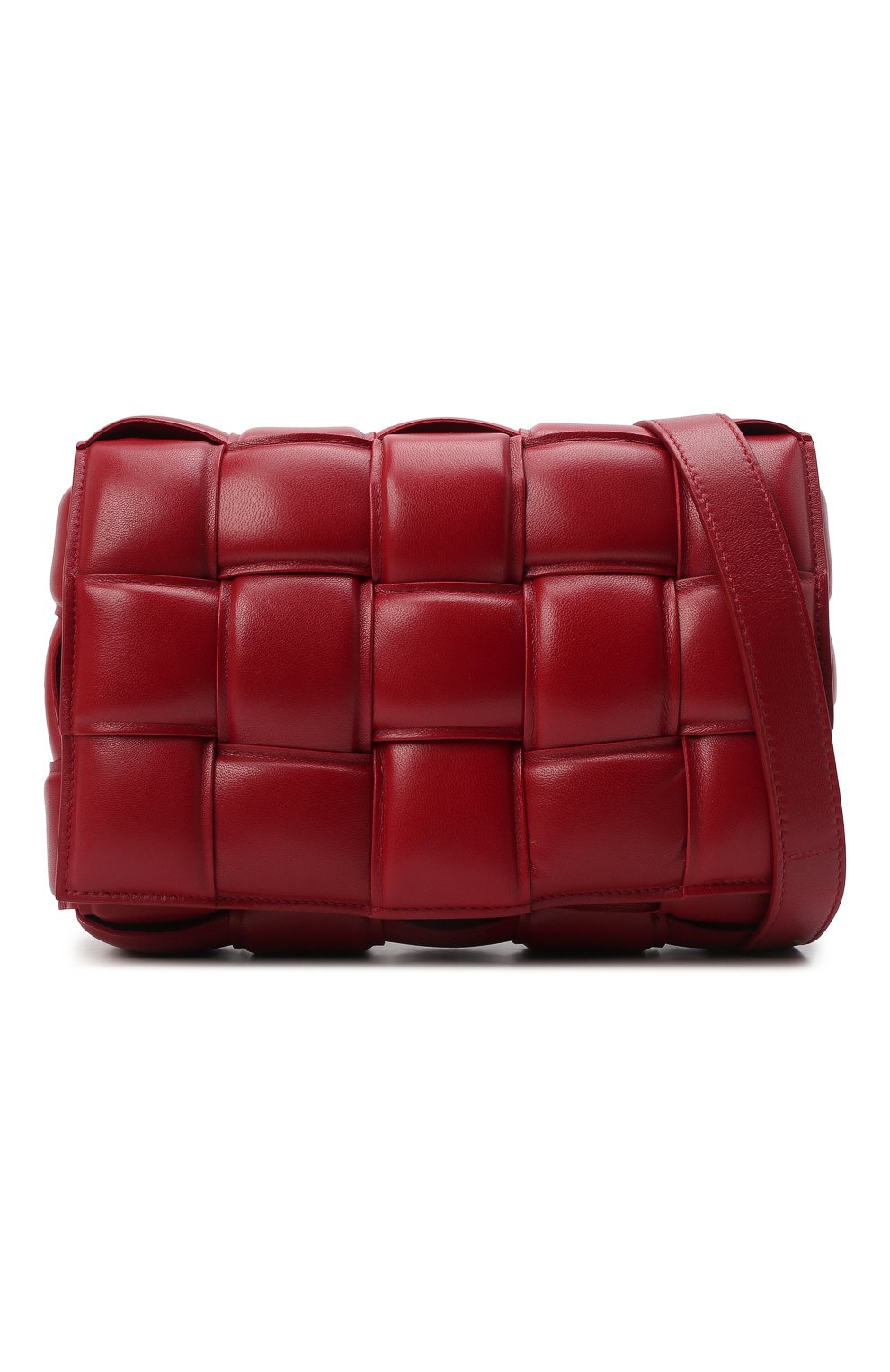 Сумка padded cassette BOTTEGA VENETA красного цвета по цене 523000 руб., арт. 591970/VCQR1, фото 6 Сумка padded cassette BOTTEGA VENETA, арт. 591970/VCQR1, фото 6