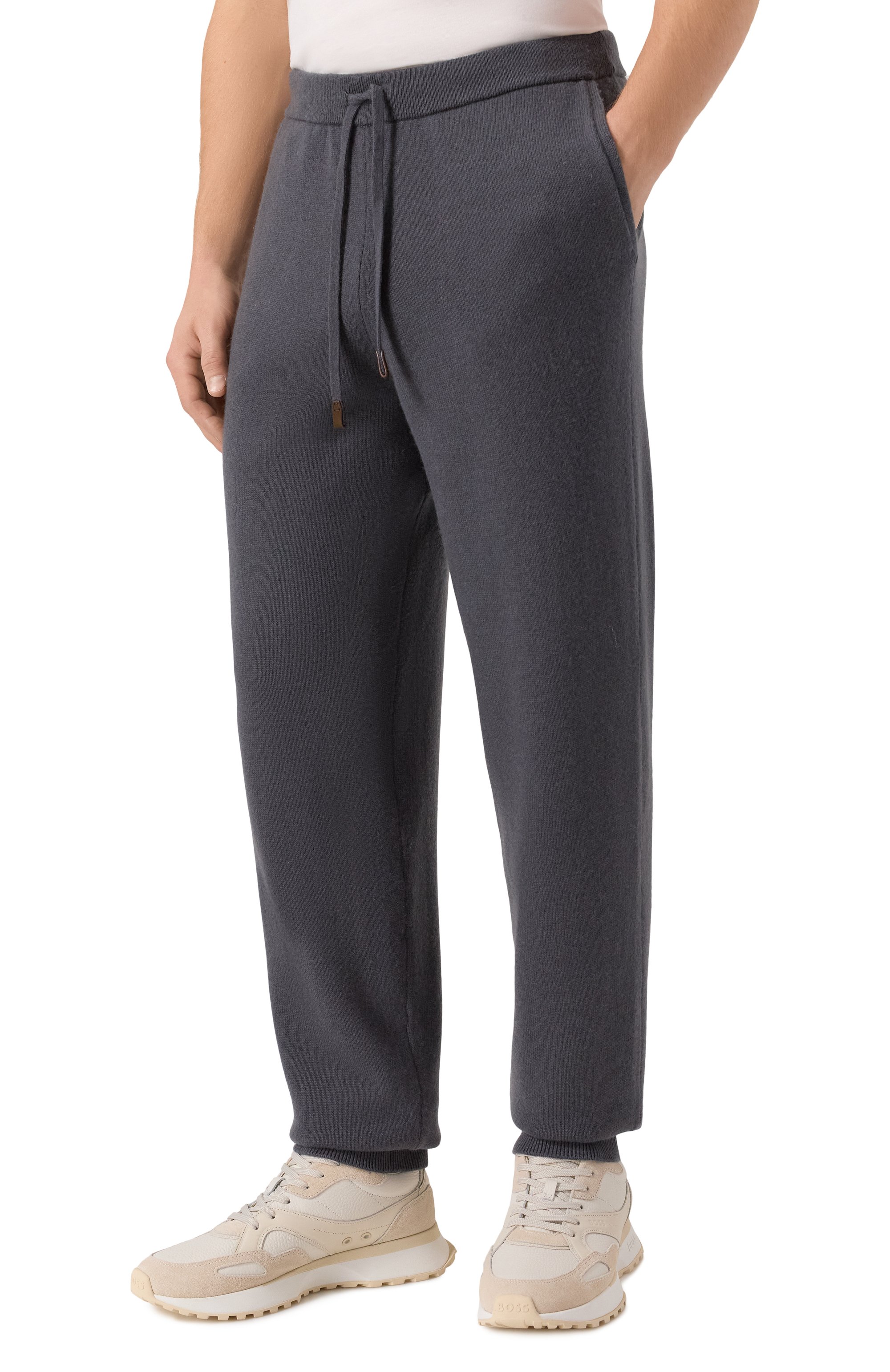 Джоггеры из шерсти и кашемира 12 STOREEZ, арт. 127803, фото 3