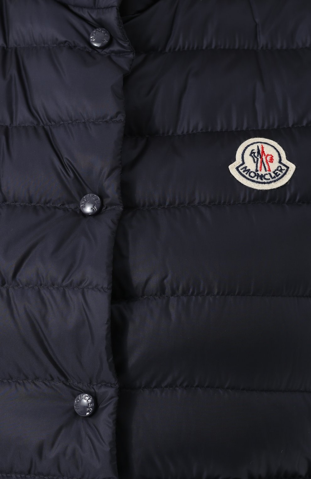 Стеганый пуховый жилет с воротником-стойкой MONCLER, арт. C1-093-48303-99-53048, фото 5