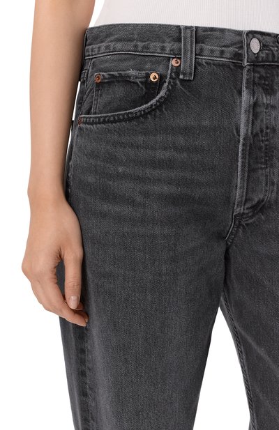 Джинсы kelly AGOLDE черного цвета по цене 52400 руб., арт. A1991817, фото 5 Джинсы kelly AGOLDE, арт. A1991817, фото 5