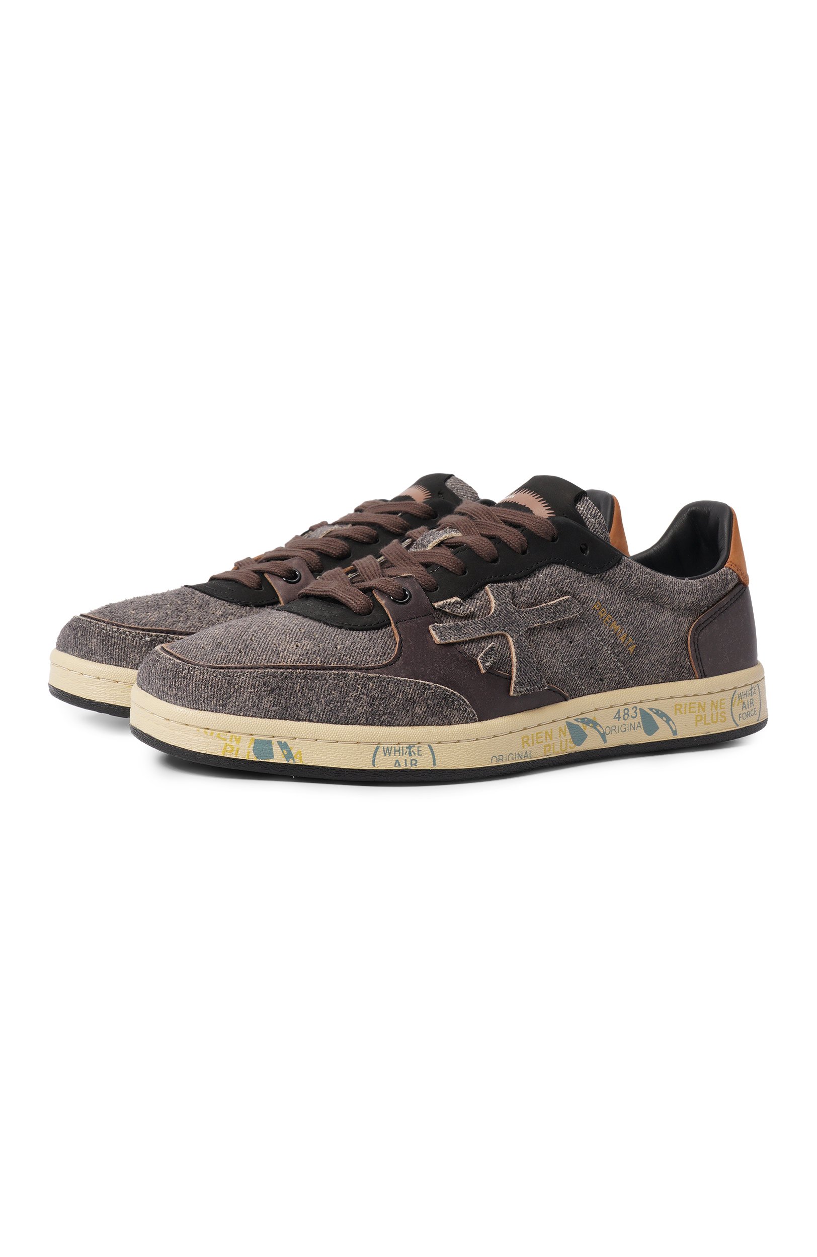 Замшевые кеды bskt clay PREMIATA, арт. BSKT CLAY/VAR 8440, фото 1