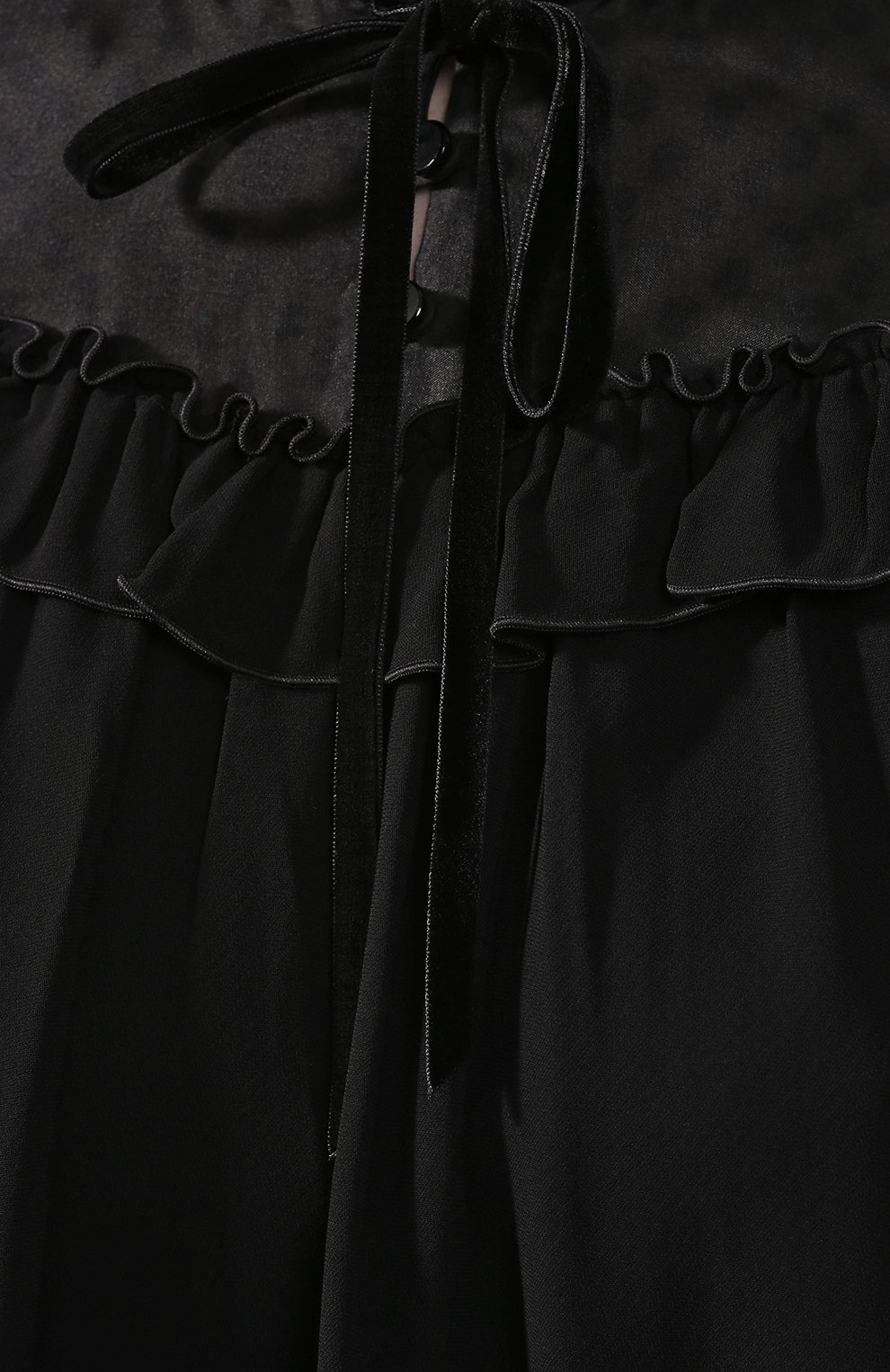 Платье из вискозы MARC JACOBS (THE) черного цвета по цене 61600 руб., арт. M4008432, фото 5 Платье из вискозы MARC JACOBS (THE), арт. M4008432, фото 5