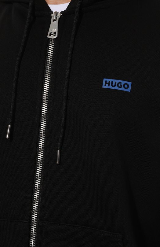 

Хлопковая толстовка HUGO Blue, Чёрный