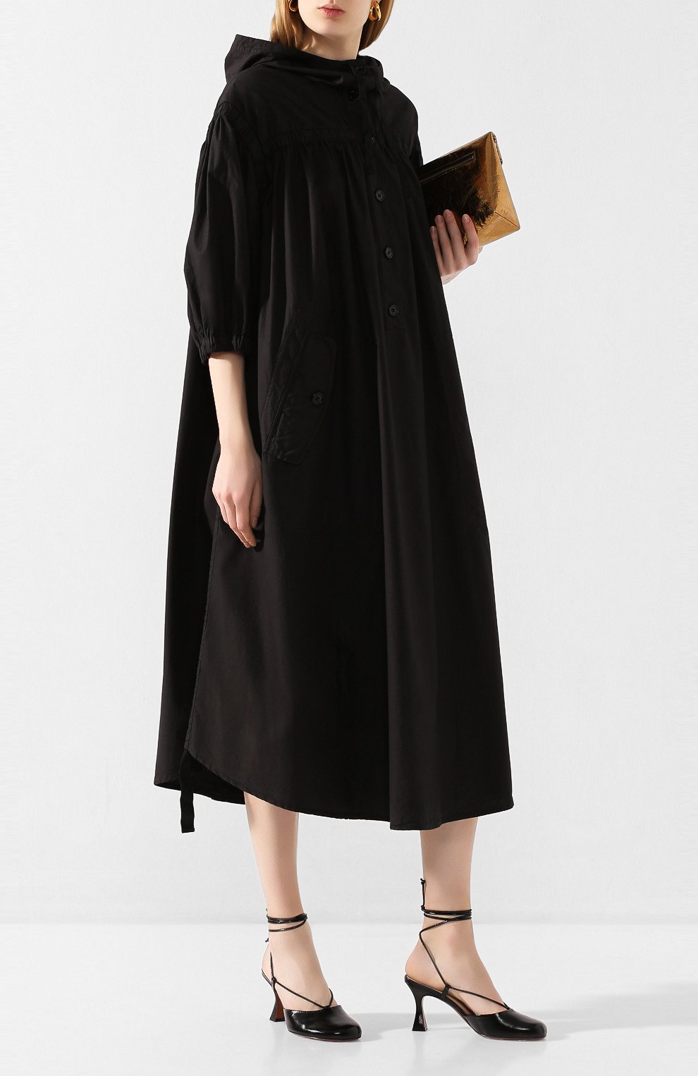 Хлопковое платье DRIES VAN NOTEN, арт. 201-11082-9030, фото 2