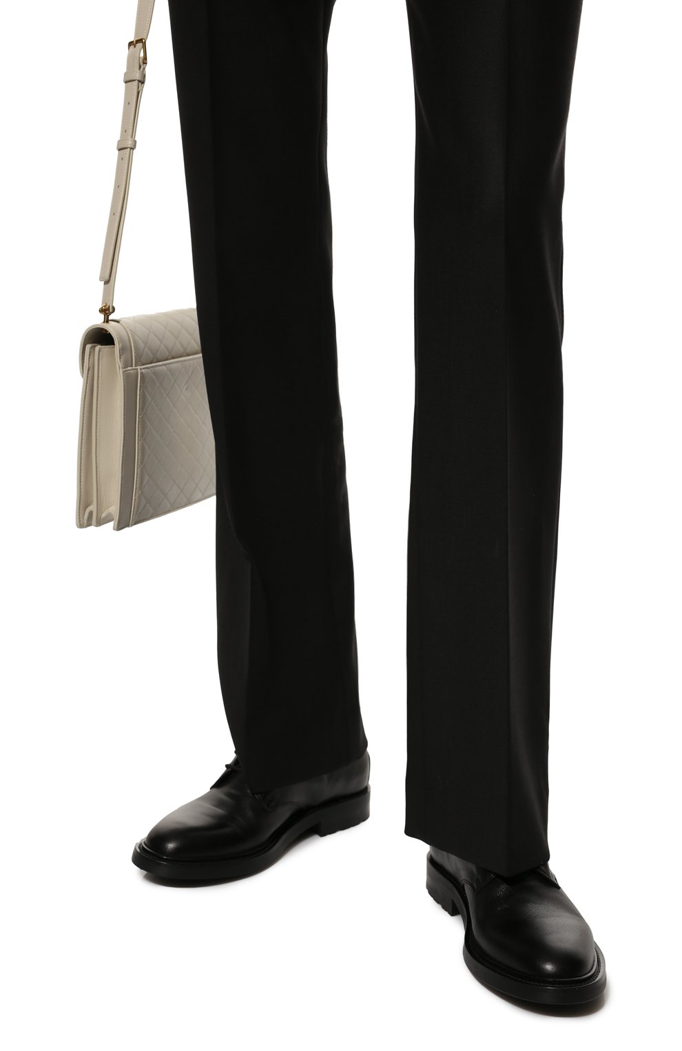 Кожаные ботинки SAINT LAURENT, арт. 584699/00ENN, фото 3