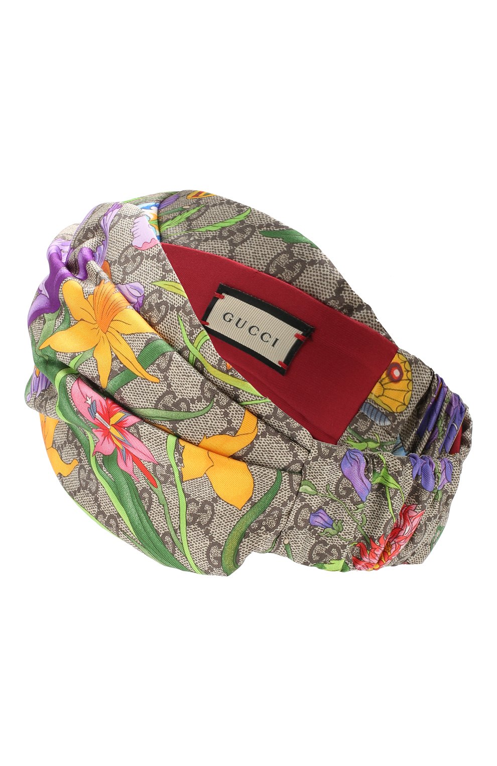 Шелковая повязка на голову GUCCI, арт. 609319/3GC02, фото 2
