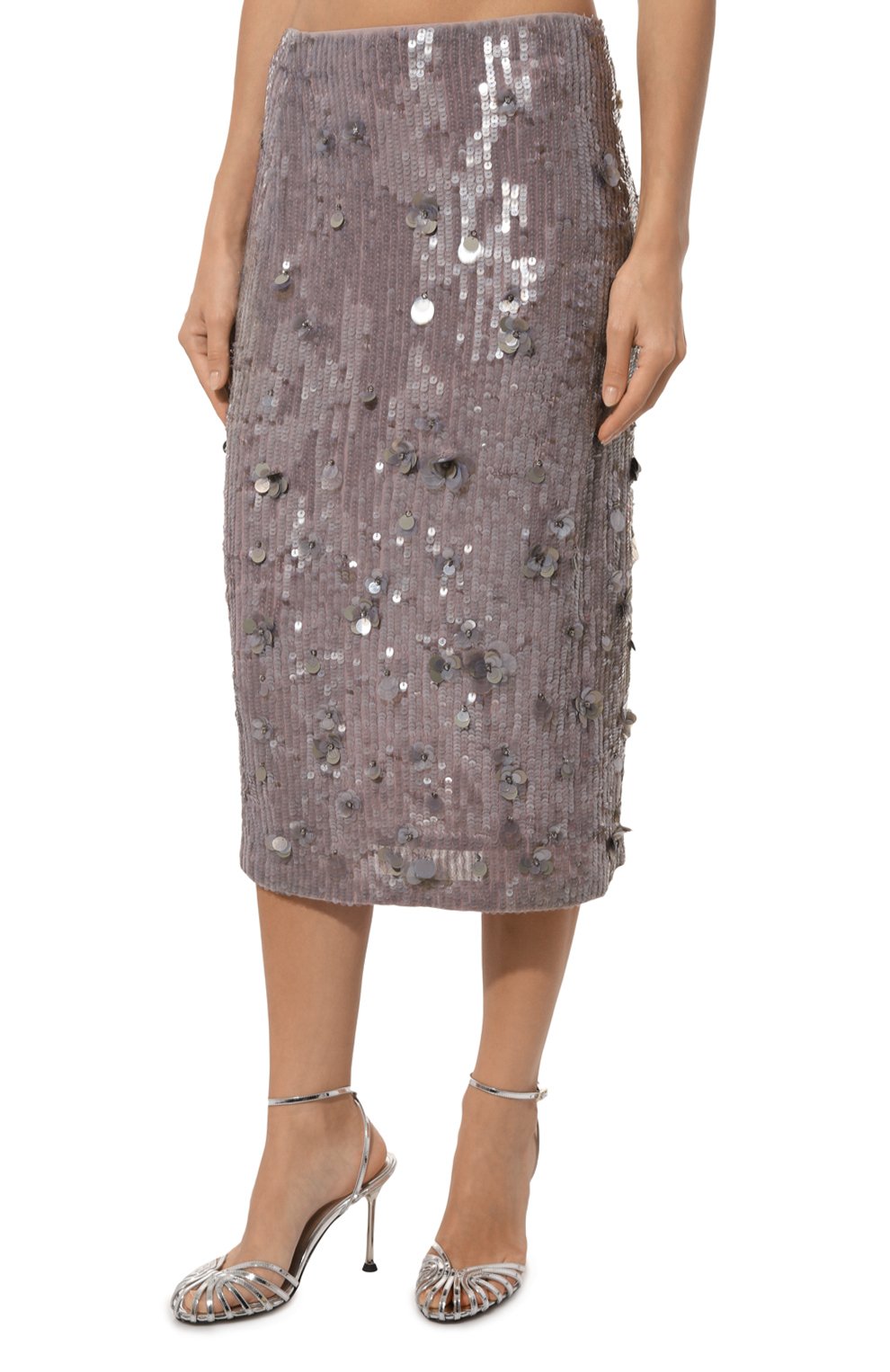 Юбка с отделкой пайетками P.A.R.O.S.H., арт. D620654, фото 3