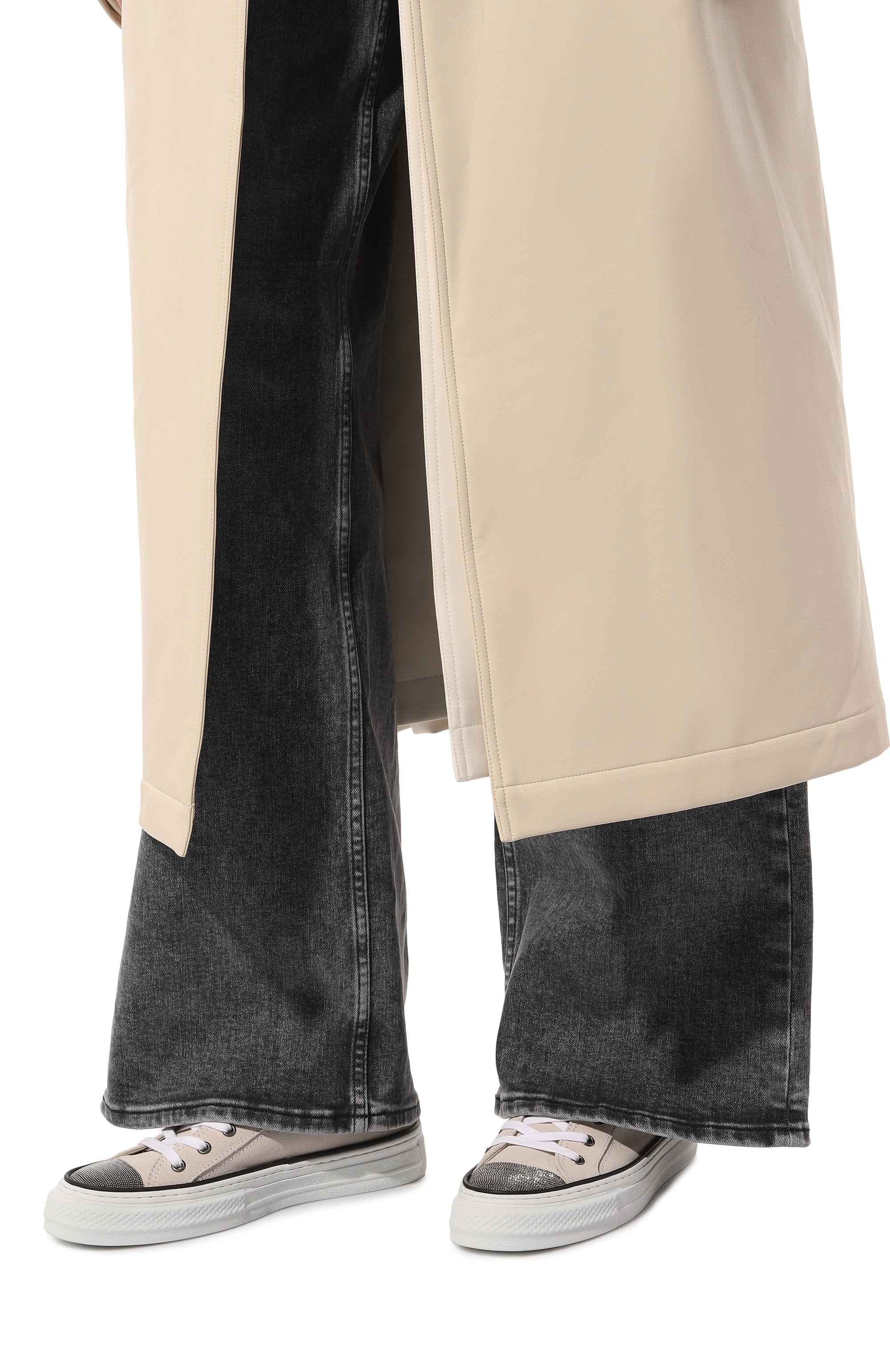 Замшевые кеды BRUNELLO CUCINELLI, арт. MZSFGB1300, фото 3