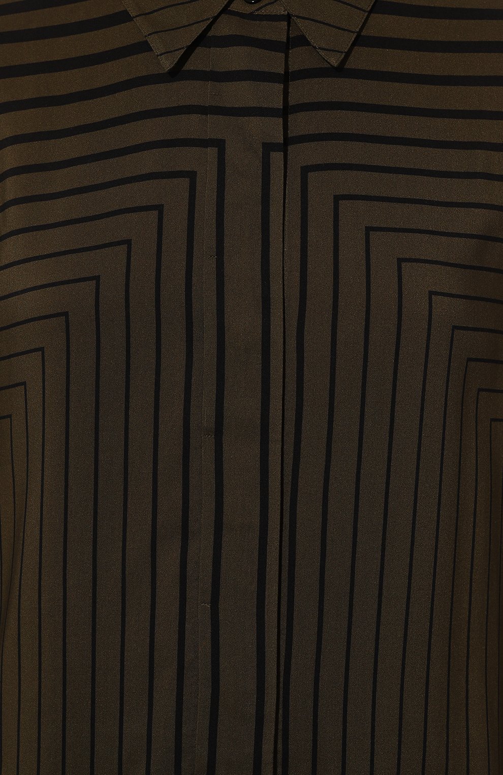 Туника из вискозы MARYAN MEHLHORN хаки цвета по цене 41040 руб., арт. M3535529, фото 5 Туника из вискозы MARYAN MEHLHORN, арт. M3535529, фото 5