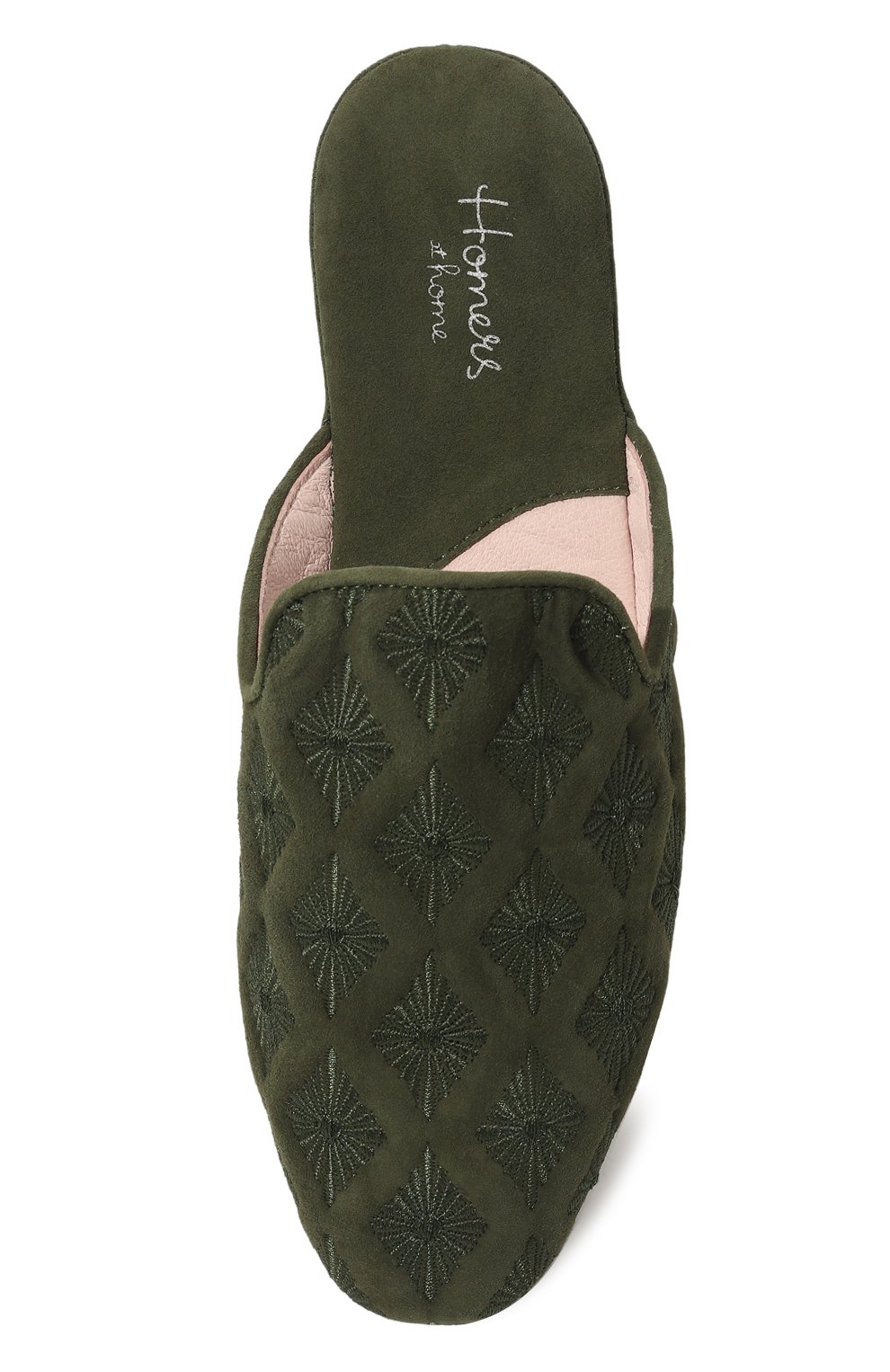 Домашние туфли из замши HOMERS AT HOME, арт. 19374R/ANTE, фото 6