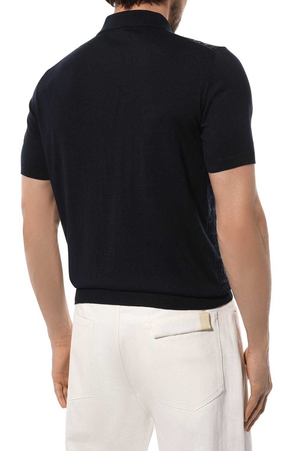 Поло из шелка и хлопка STEFANO RICCI, арт. K818085P31/F24287, фото 4
