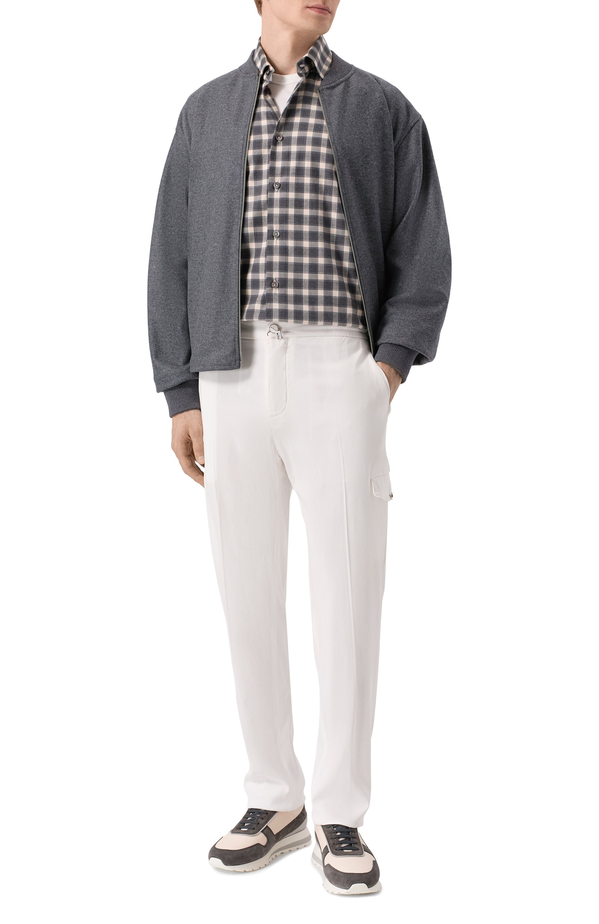 Хлопковая рубашка KITON, арт. UCCH0943907, фото 2