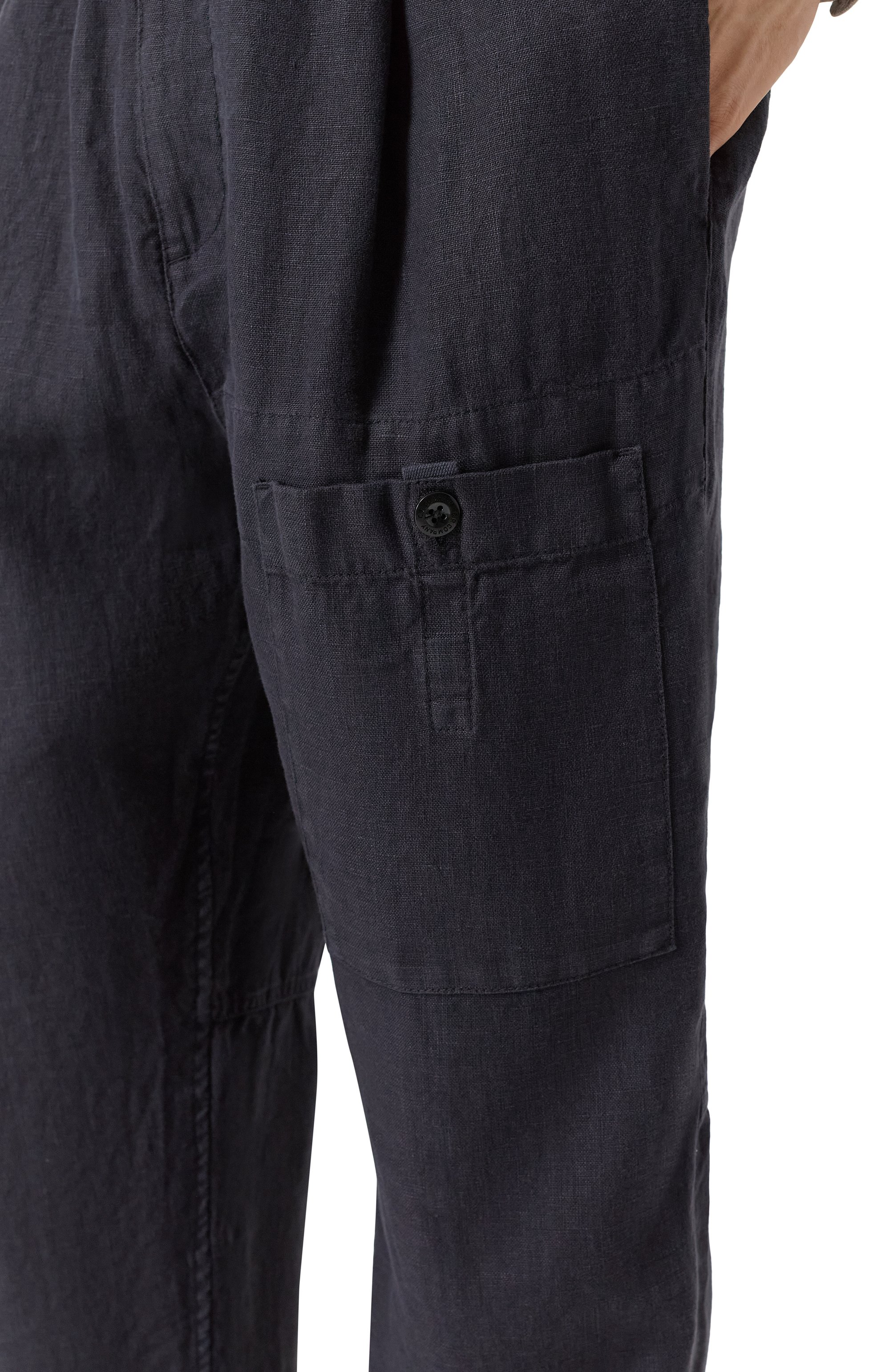 Льняные брюки C.P. COMPANY, арт. 18CMPA270A1103410, фото 5