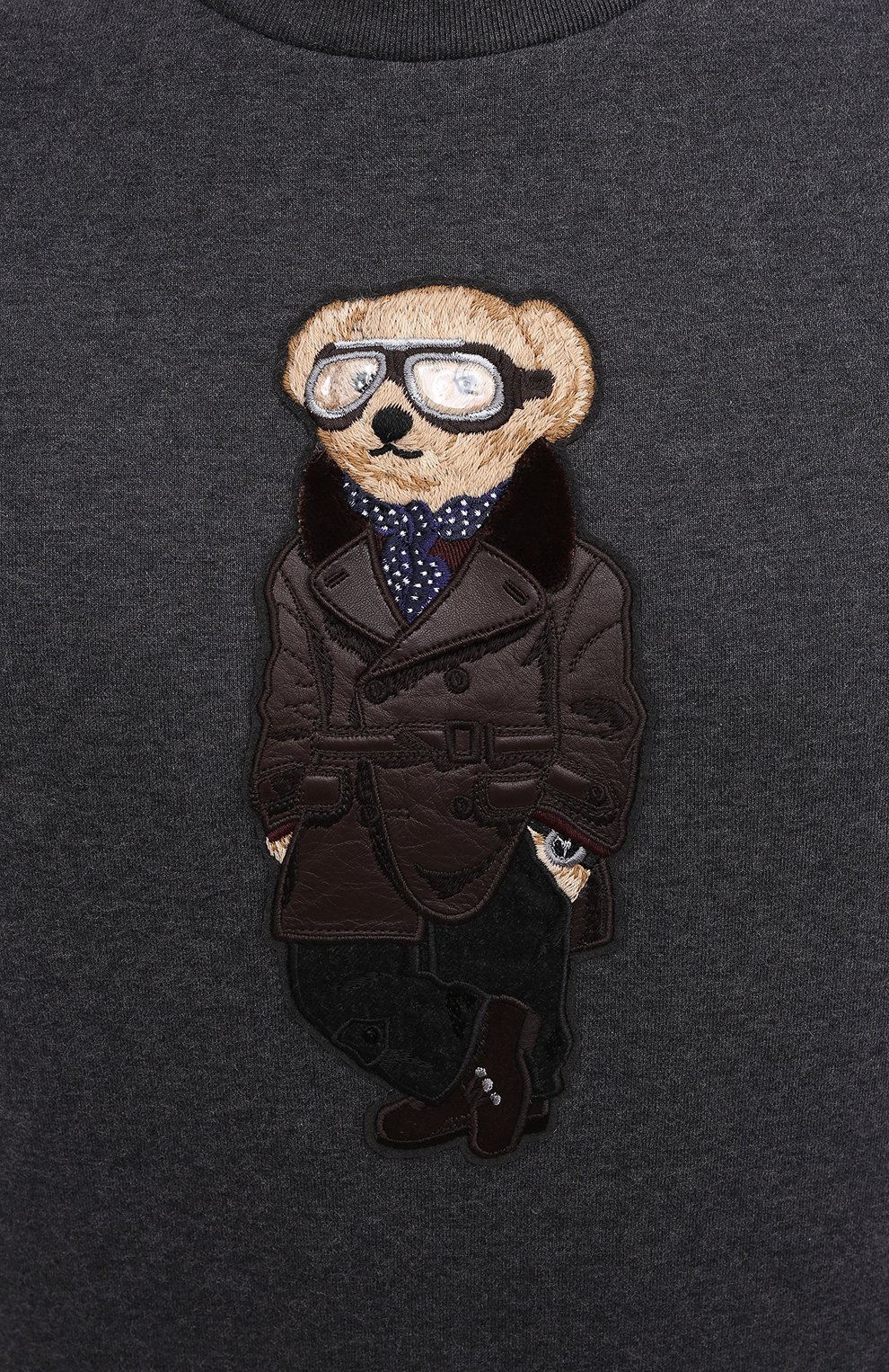 Хлопковый свитшот RALPH LAUREN, арт. 790808305, фото 5